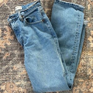Abercrombie & Fitch 90's straight ultra high rise denim jeans